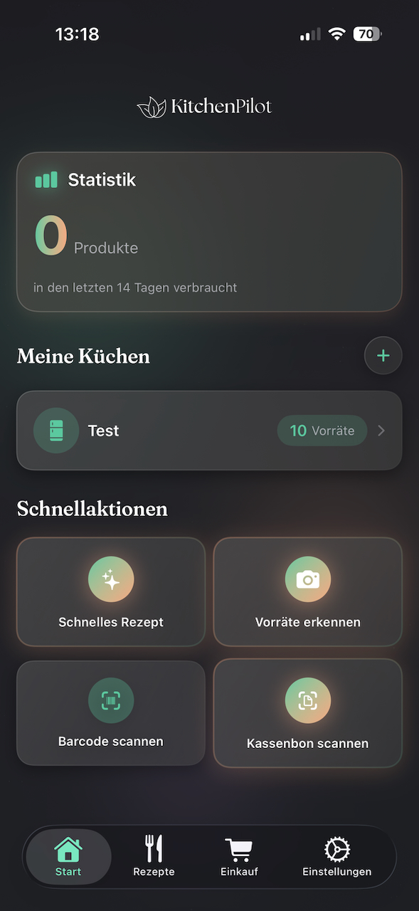 KitchenPilot App